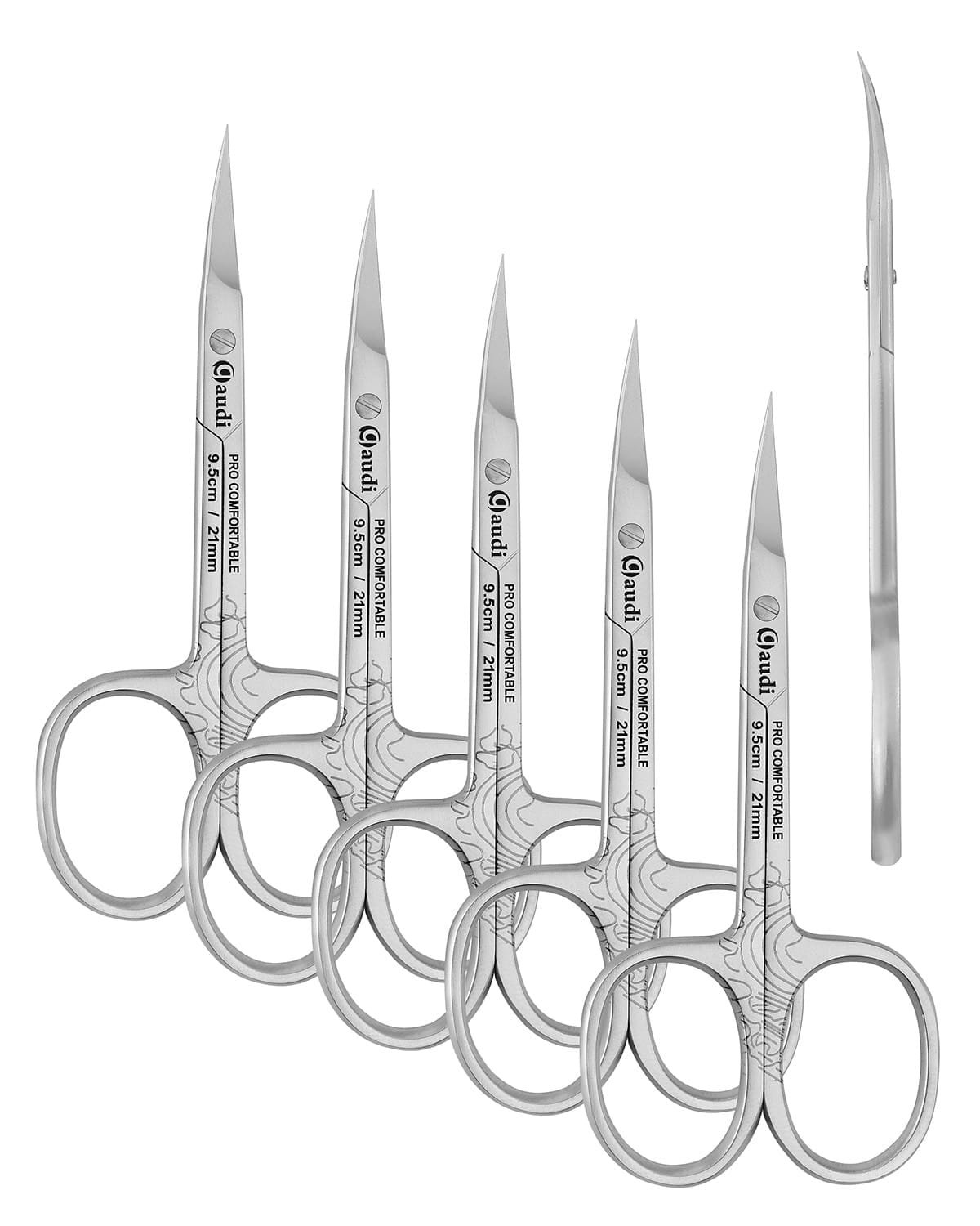 Pack 5 Tijeras para Cuticulas