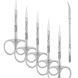 Pack 5 Tijeras para Cuticulas 10cm 21mm