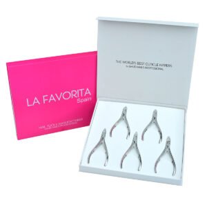 kit de 5 Premium Alicates cuticulas 11.5cm 6mm
