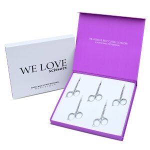 Pack 5 Premium Tijeras Cuticulas 10.5cm 21mm