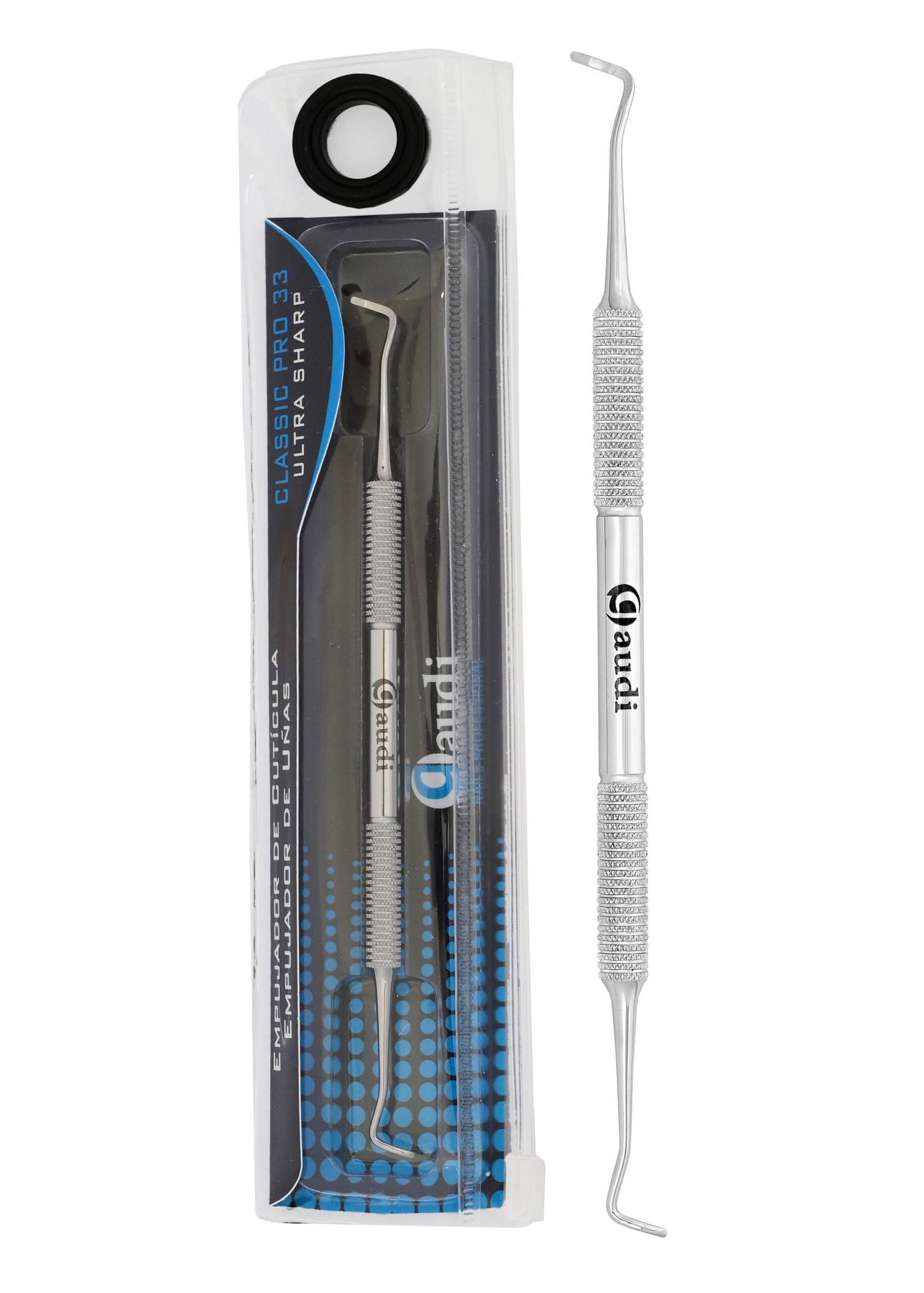 Cureta Empujador Profesional doble punta