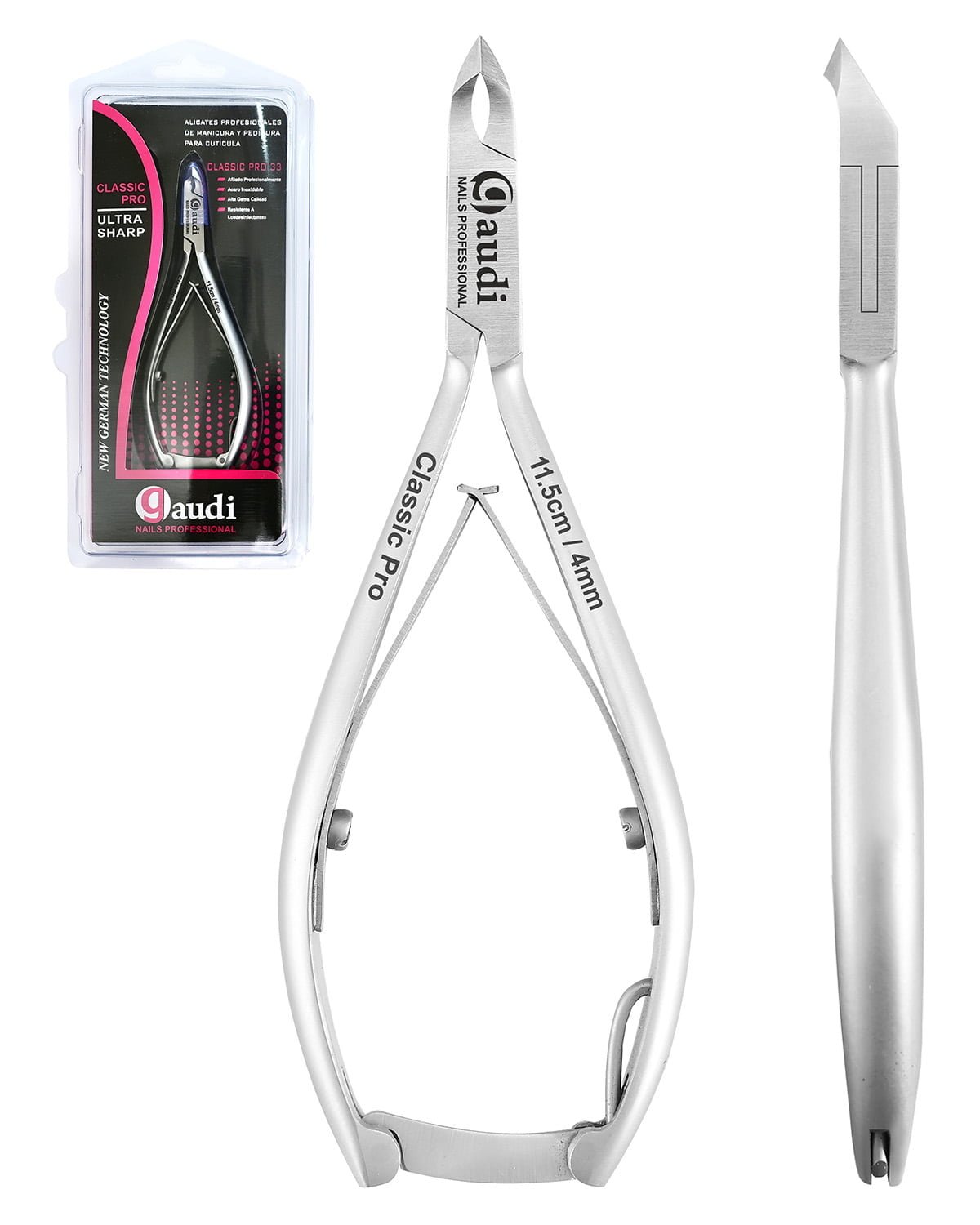 Alicate profesionale para Cuticulas 11.5cm/4mm