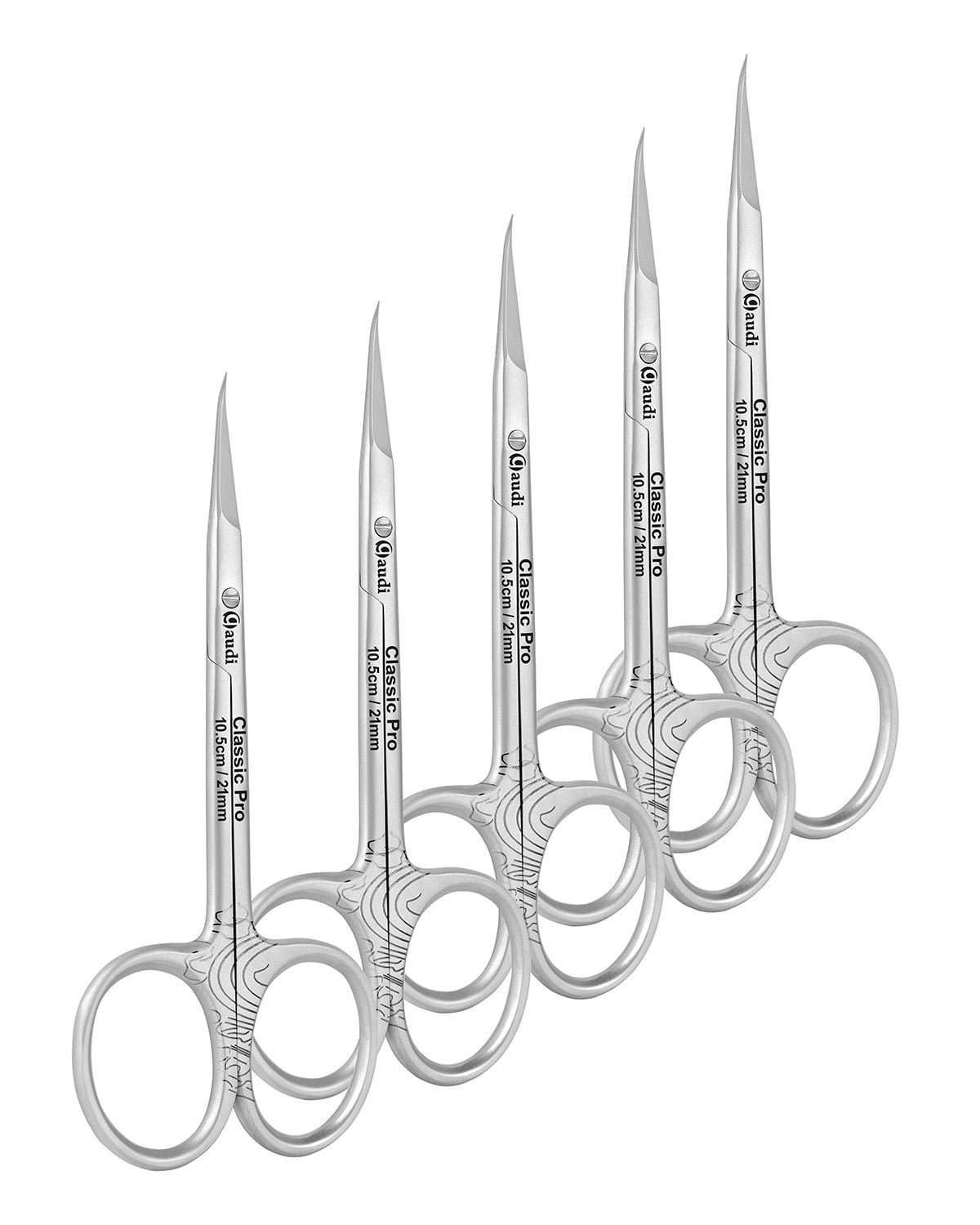 Pack 5 Tijeras para cuticulas