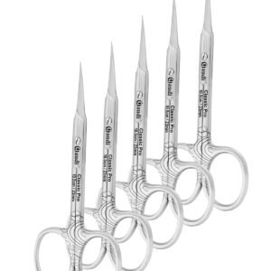 Pack 5 Tijeras para Cuticulas 10.5cm/23mm