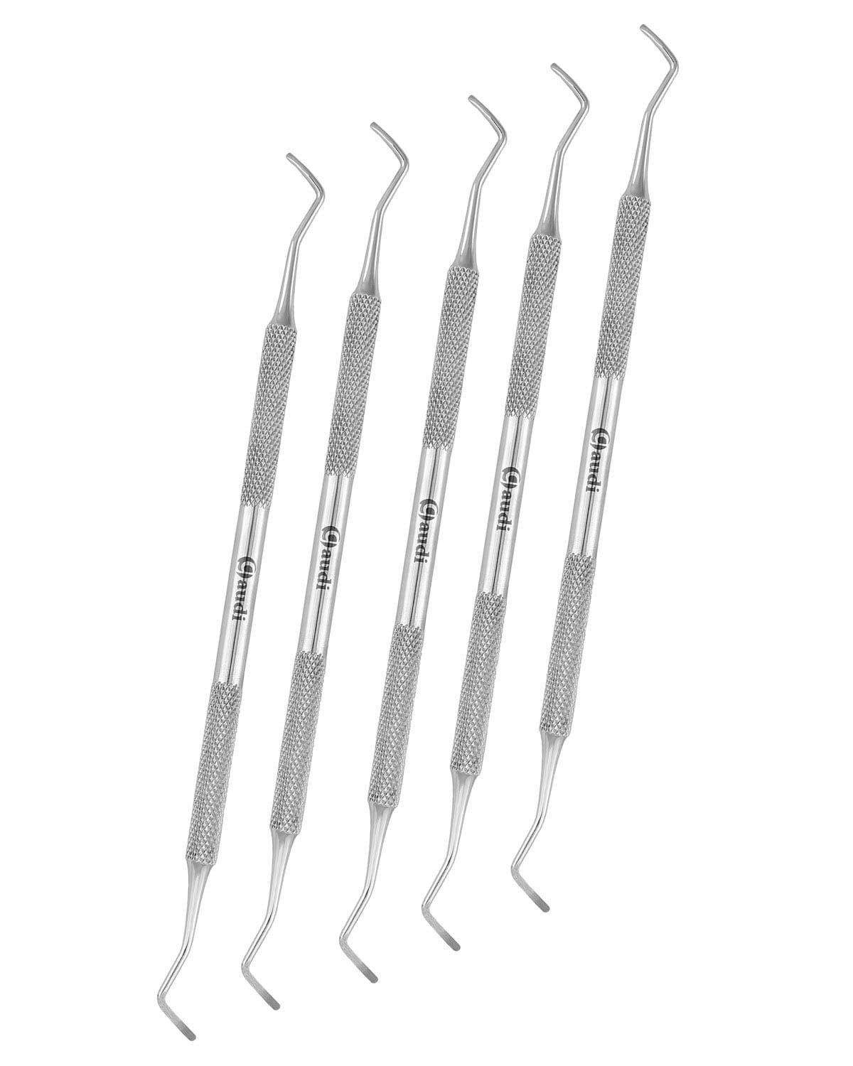 Pack 5 Cureta Empujador Profesional: Doble Punta