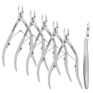 Pack 5 Alicate profesionale para Cuticulas 12cm/6mm